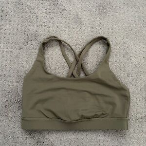 Lululemon Olive Green Sports Bra